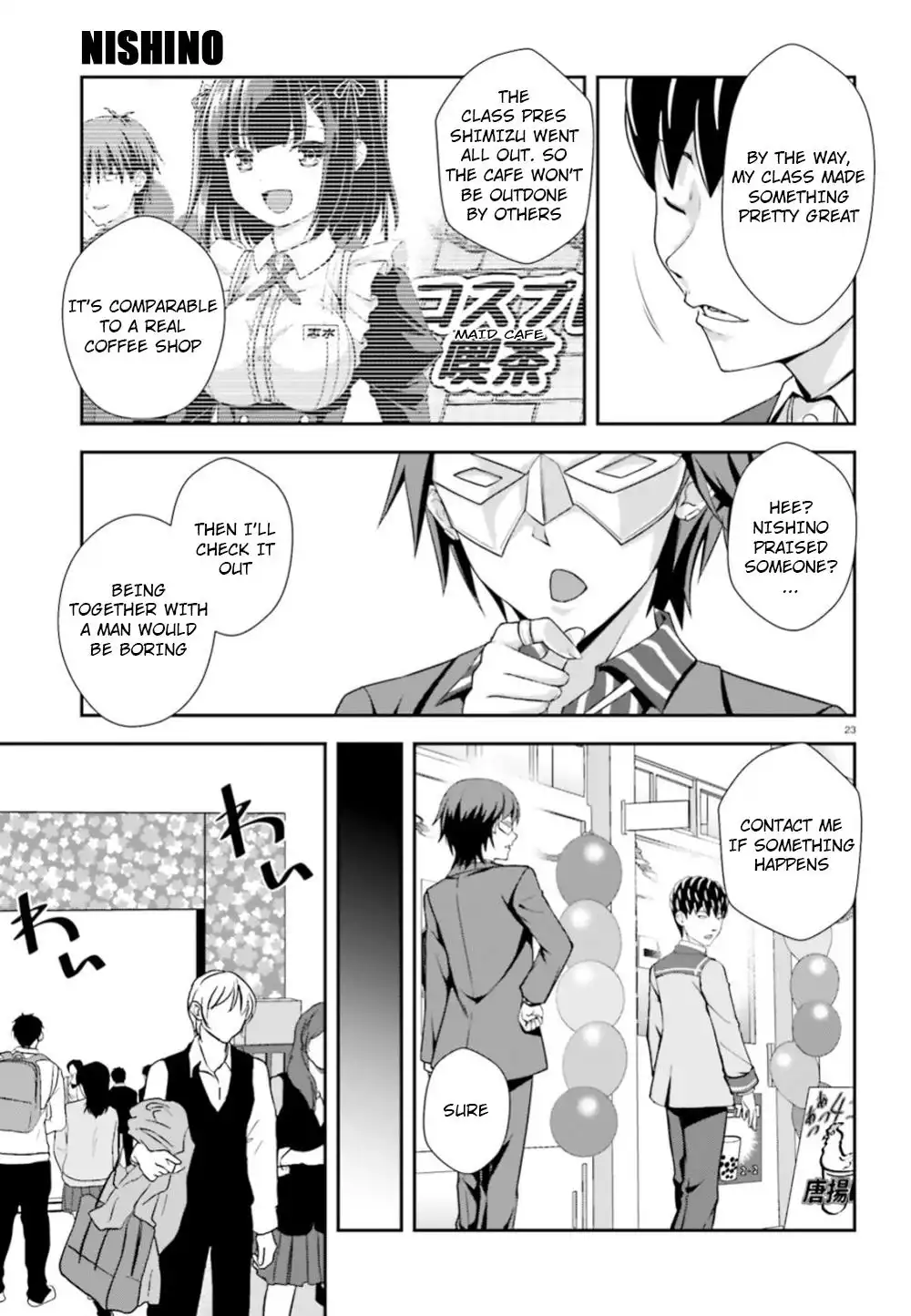 Nishino ~ The Boy At The Bottom Of The School Caste And Also At The Top Of The Underground Chapter 7 23